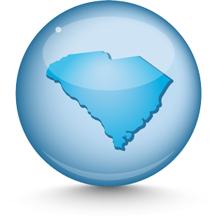 South Carolina Globe